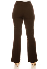 Zac & Rachel Zac and Rachel Chocolate Pull-Up Fit/Flare BK