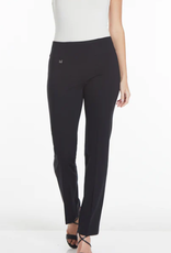Multiples Multiples Black Pull On Knit Flare Pant AC