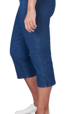 Ruby Rd Ruby Rd Indigo Pull On Denim Capri  Petite Pant BR