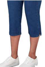 Ruby Rd Ruby Rd Indigo Pull On Denim Capri  Petite Pant BR