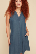 Renuar Renuar Ink  Sleeveless Swing Dress  CO