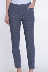 Slimsation Slimsation  Blk/Wht Print Pull On Ankle Pant CE