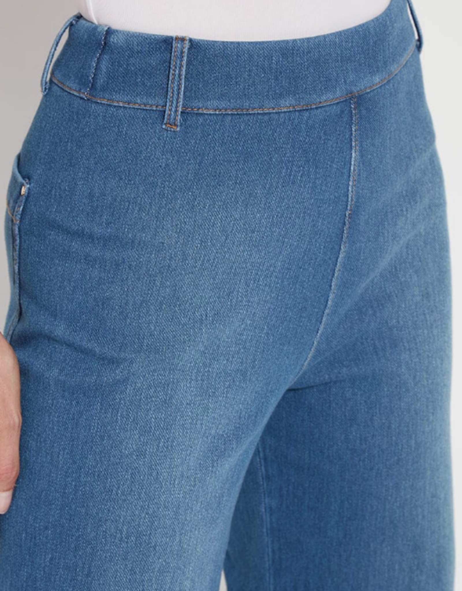 Lysse Lysse Light Wash Pull On Baby Boot Cut  Denim HB