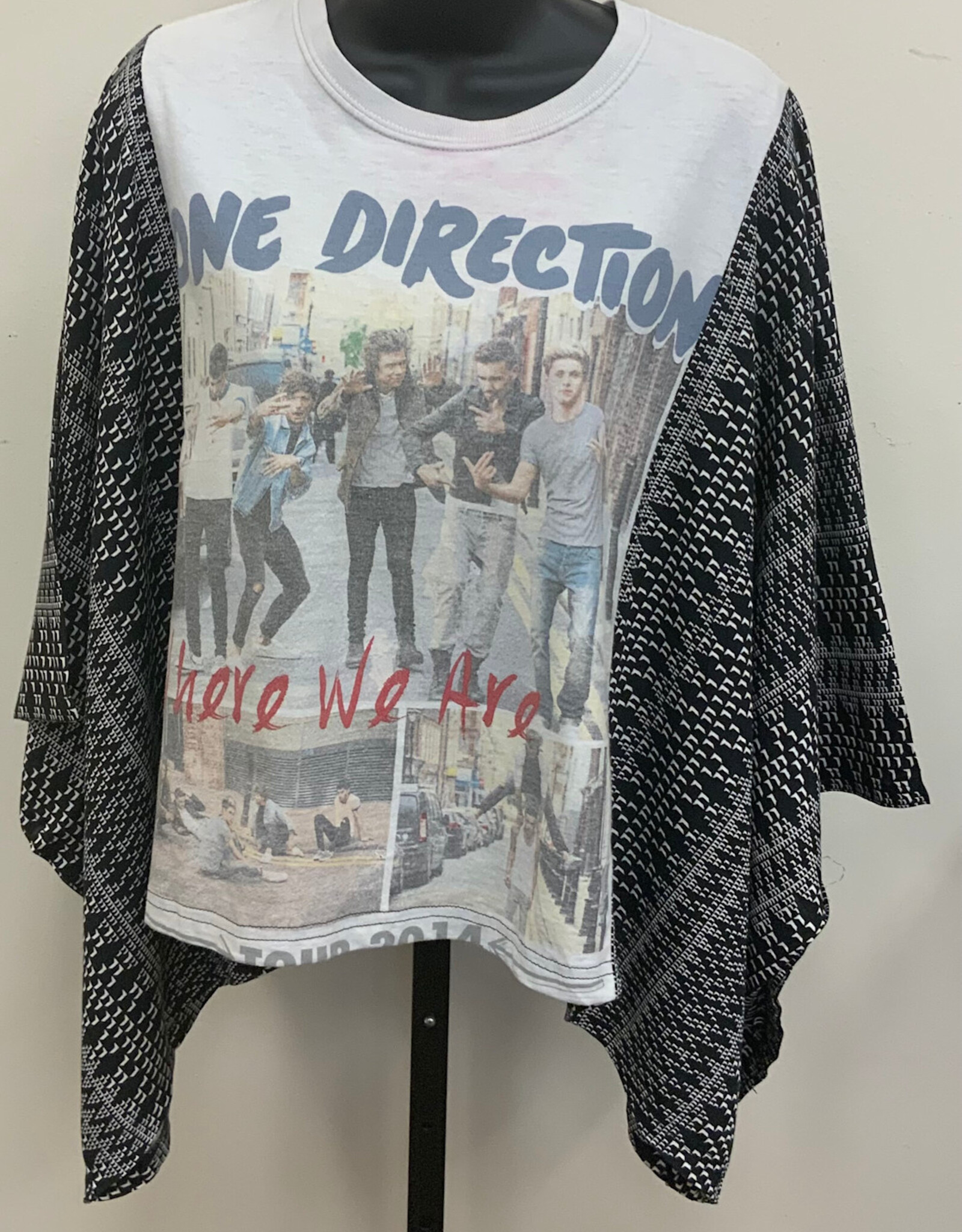 Shannon Passero Shannon Passero Upcycled Rock Band Tees w/Printed S/S