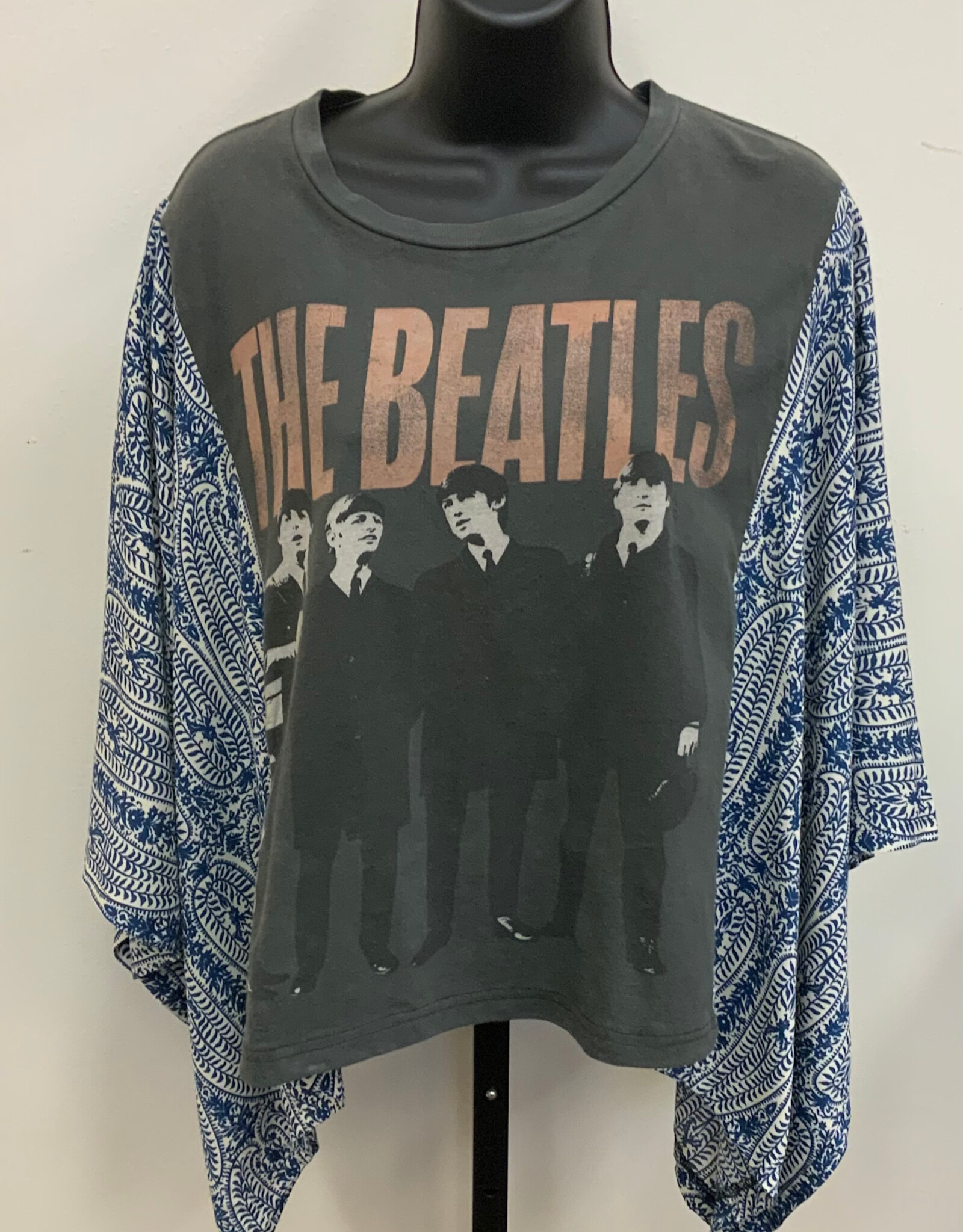 Shannon Passero Shannon Passero Upcycled Rock Band Tees w/Printed S/S
