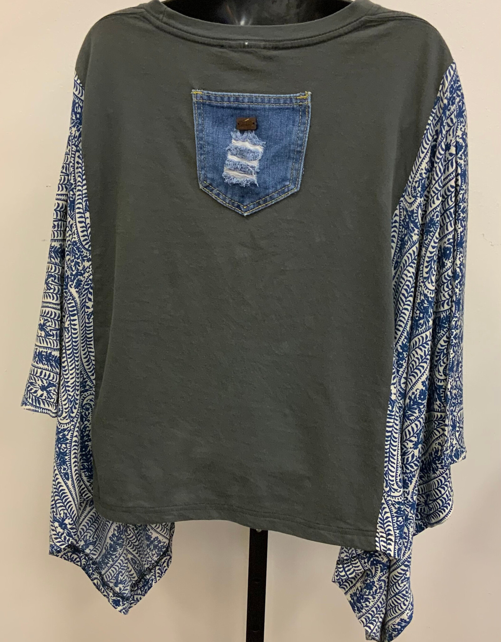 Shannon Passero Shannon Passero Upcycled Rock Band Tees w/Printed S/S