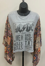 Shannon Passero Shannon Passero Upcycled Rock Band Tees w/Printed S/S Shannon Passero Shannon Passero Upcycled Rock Band Tees w/Printed S/S