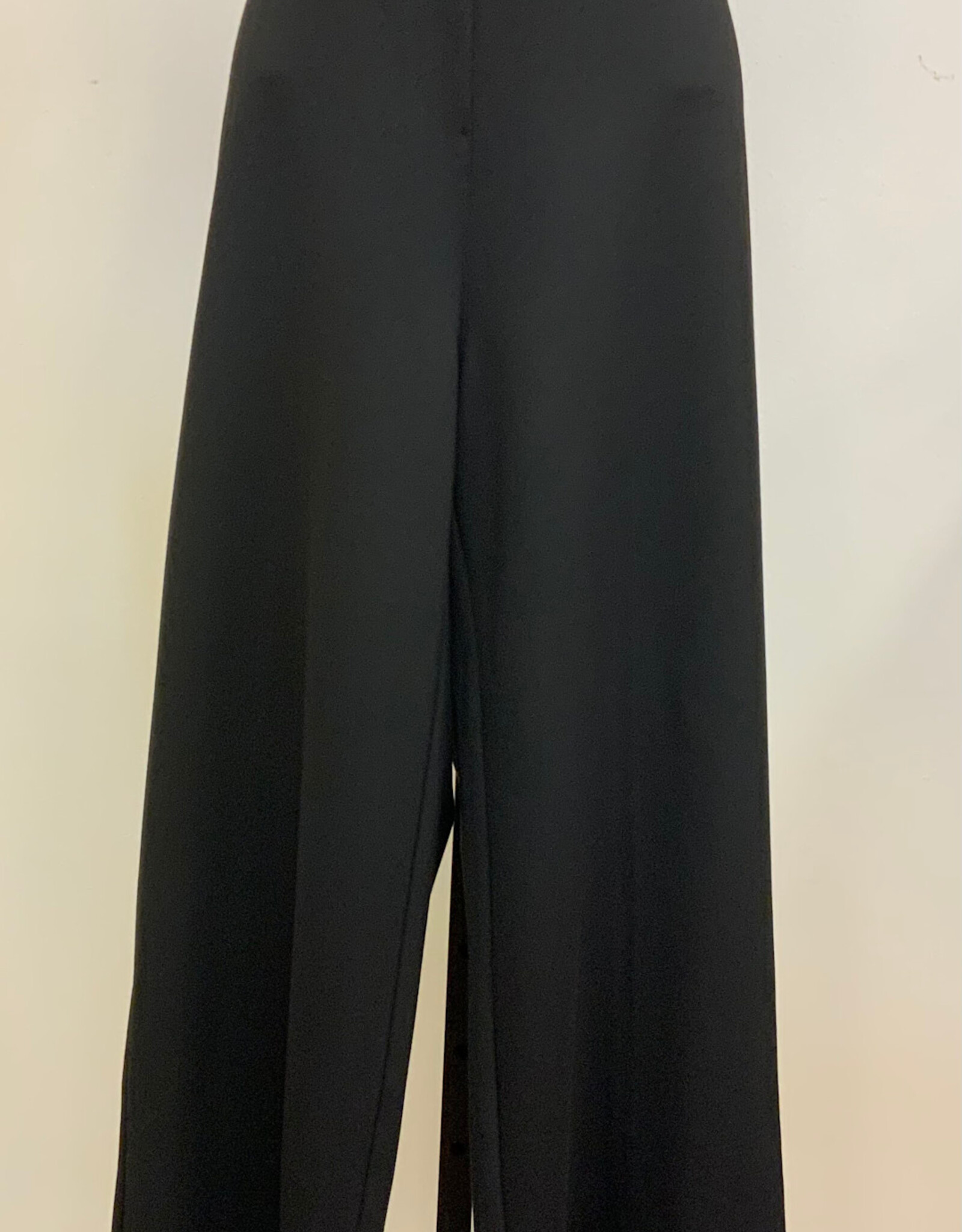 Slimsation Slimsation  Black Pull On Wide Leg Crop Pant AL