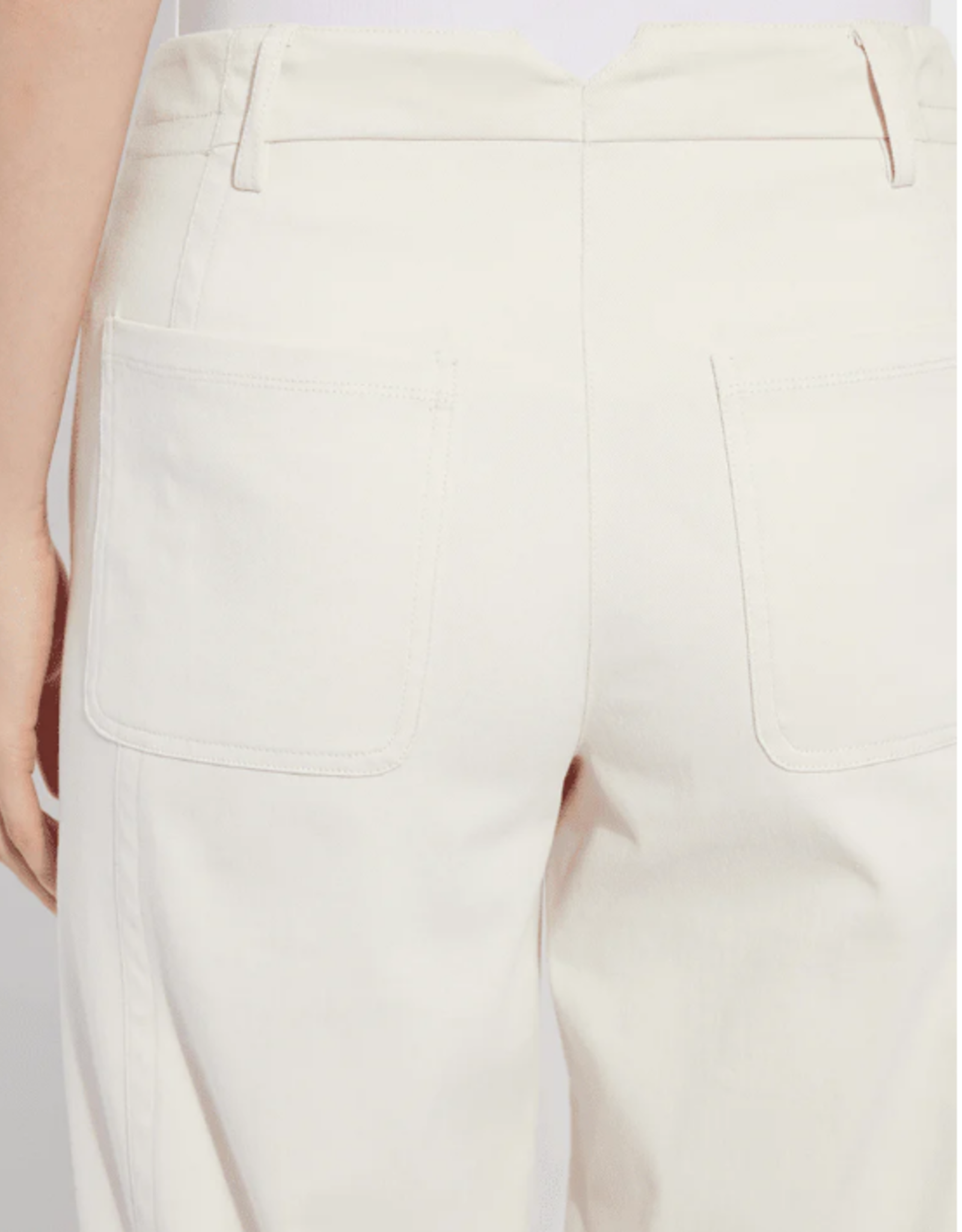 Lysse Lysse Oat Pull On Barrel Trouser Pant HB