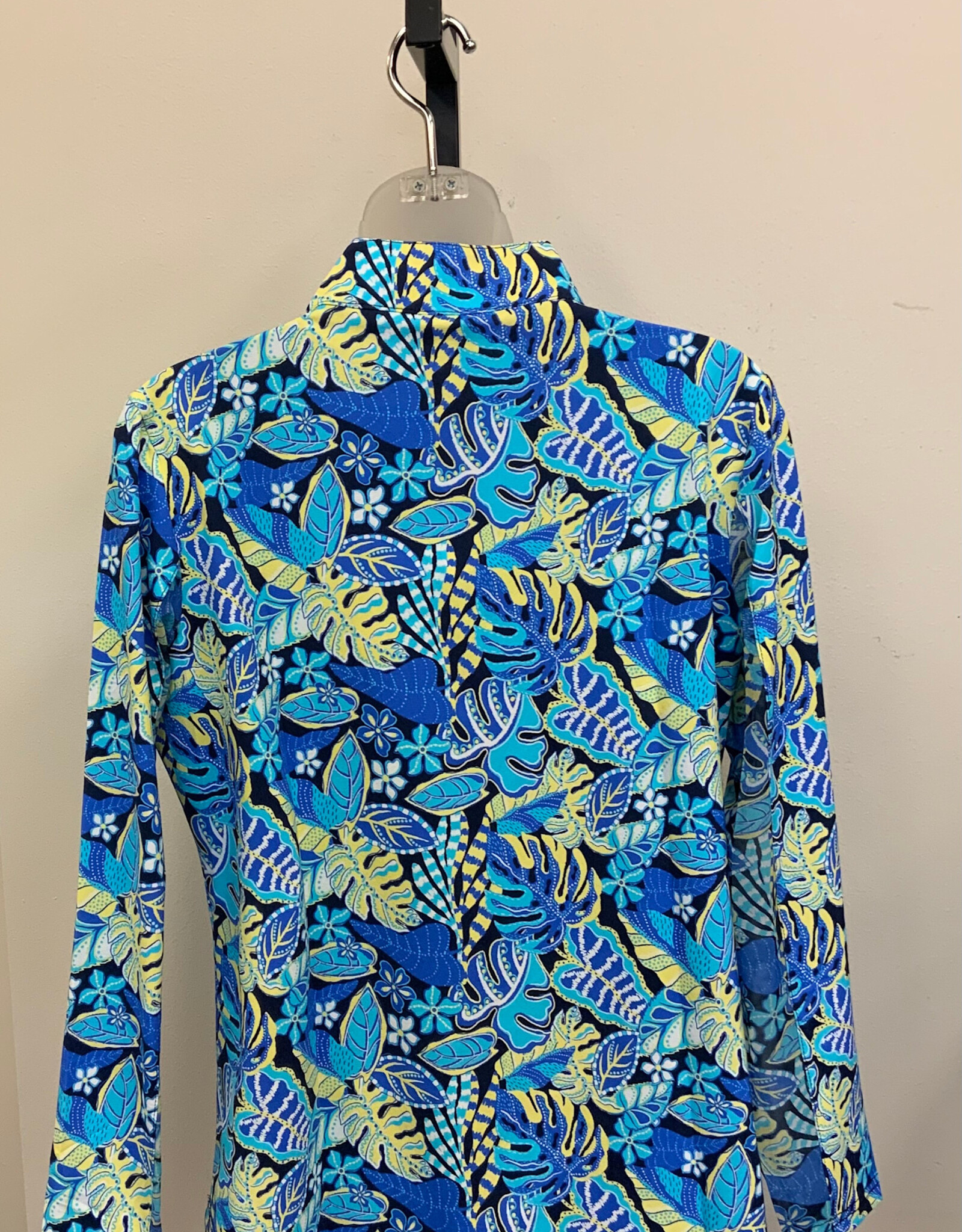 Beachtime BEACHTIME UPF 50+  Multi Print 1/4 Zip long Sleeve AC