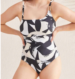 Tribal Tribal Seashell/Black One Piece Swimsuit CA