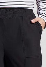 Tribal Tribal Black Pull On Capri Pant