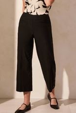 Tribal Tribal Black Flatten It Pull on Capri w Pockets LR