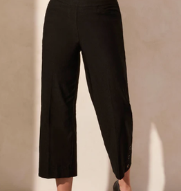 Tribal Tribal Black Flatten It Pull on Capri w Pockets LR