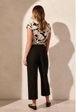 Tribal Tribal Black Flatten It Pull on Capri w Pockets LR