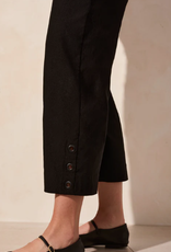 Tribal Tribal Black Flatten It Pull on Capri w Pockets LR