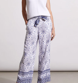 Tribal Tribal Pull On Ankle Pant W/Waistband Tie