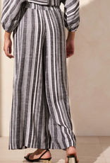 Tribal Tribal 5753O Black/White Pull On Pant Flowy Wide Leg CE