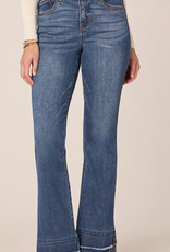 Democracy Democracy Blue High Rise Itty Bitty More Boot  Denim Pant AA