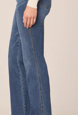 Democracy Democracy Blue High Rise Itty Bitty More Boot  Denim Pant AA