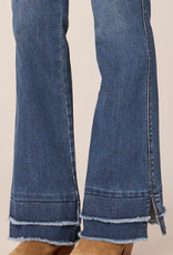 Democracy Democracy Blue High Rise Itty Bitty More Boot  Denim Pant AA