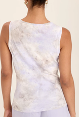 Wearables Wearables Multi Color Round Neck Sleeveless Top AB