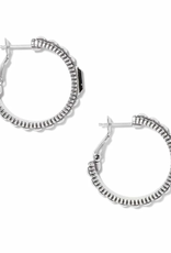 Brighton Brighton Silver Pretty Tough Gem Hoop Earrings
