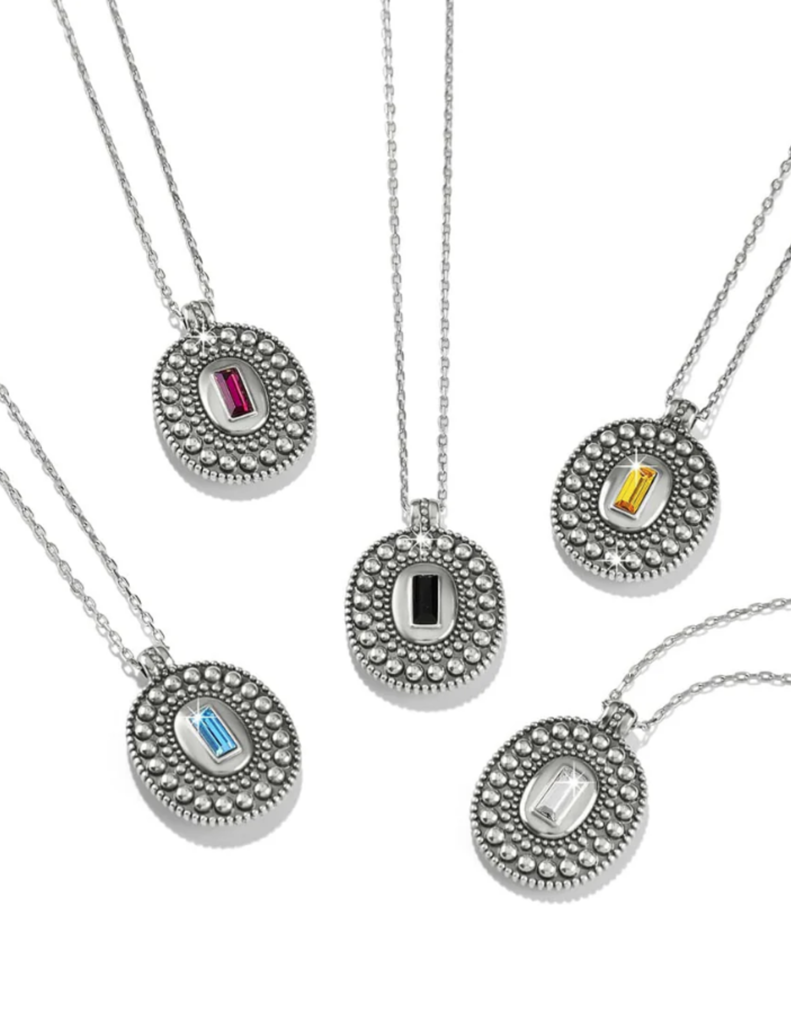 Brighton Brighton Silver Pretty Tough Gem Necklace
