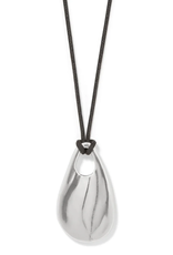 Brighton Brighton Silver Cascade Drop Cord Necklace