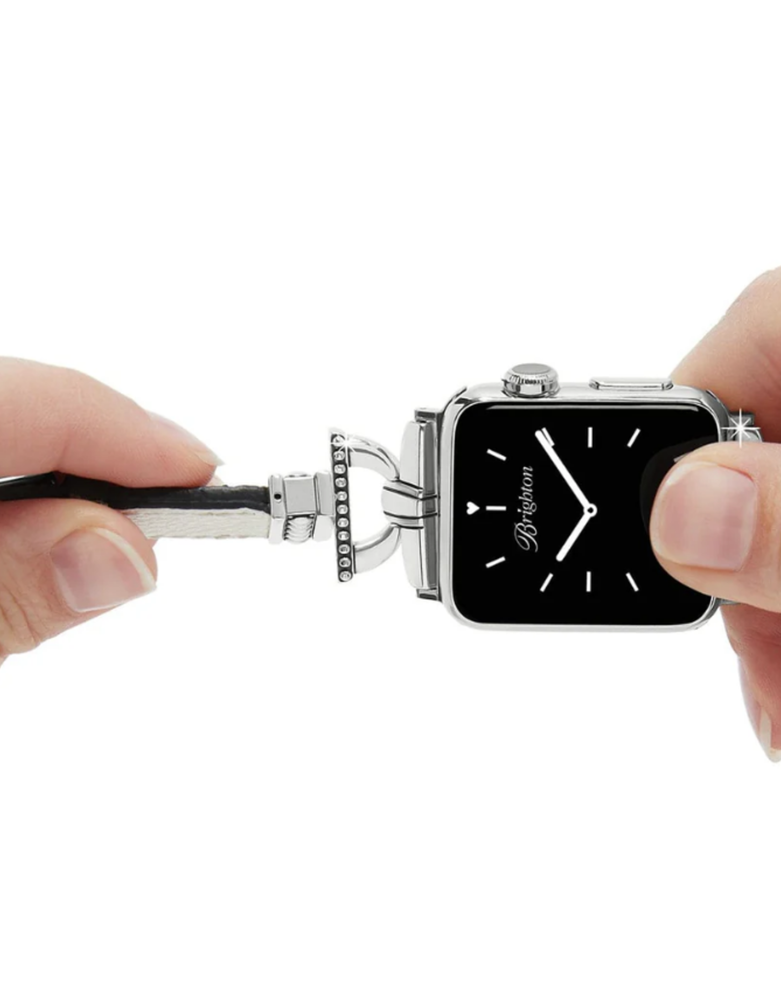 Brighton Brighton Black/White Pretty Tough Reversible Watch Band