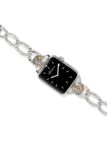 Brighton Brighton Silver Interlok Noir Two Tone Watch Band