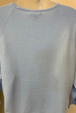 Sunday Sunday Crystal Blue L/S Crew Neck Sweater LS