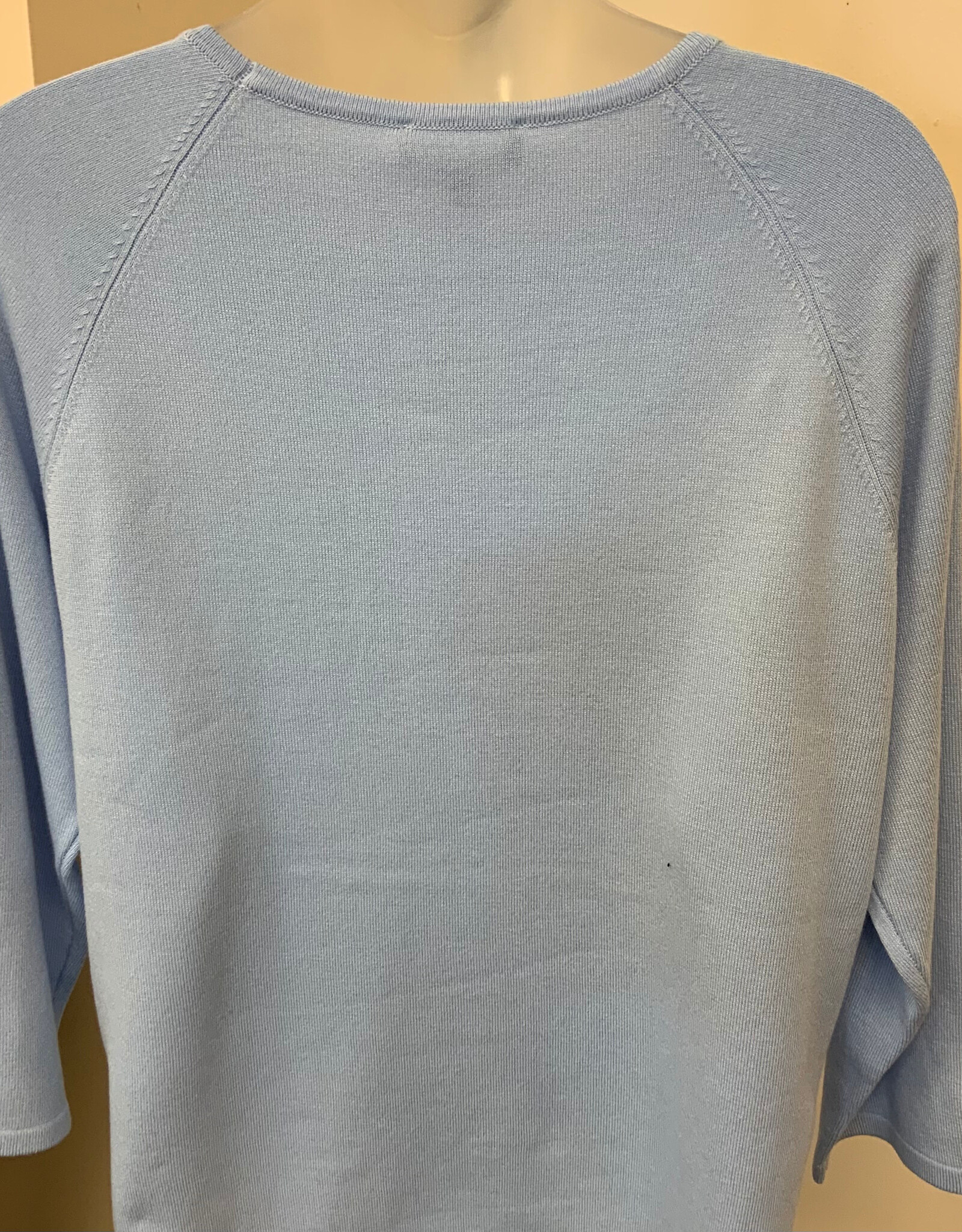 Sunday Sunday Crystal Blue L/S Crew Neck Sweater LS