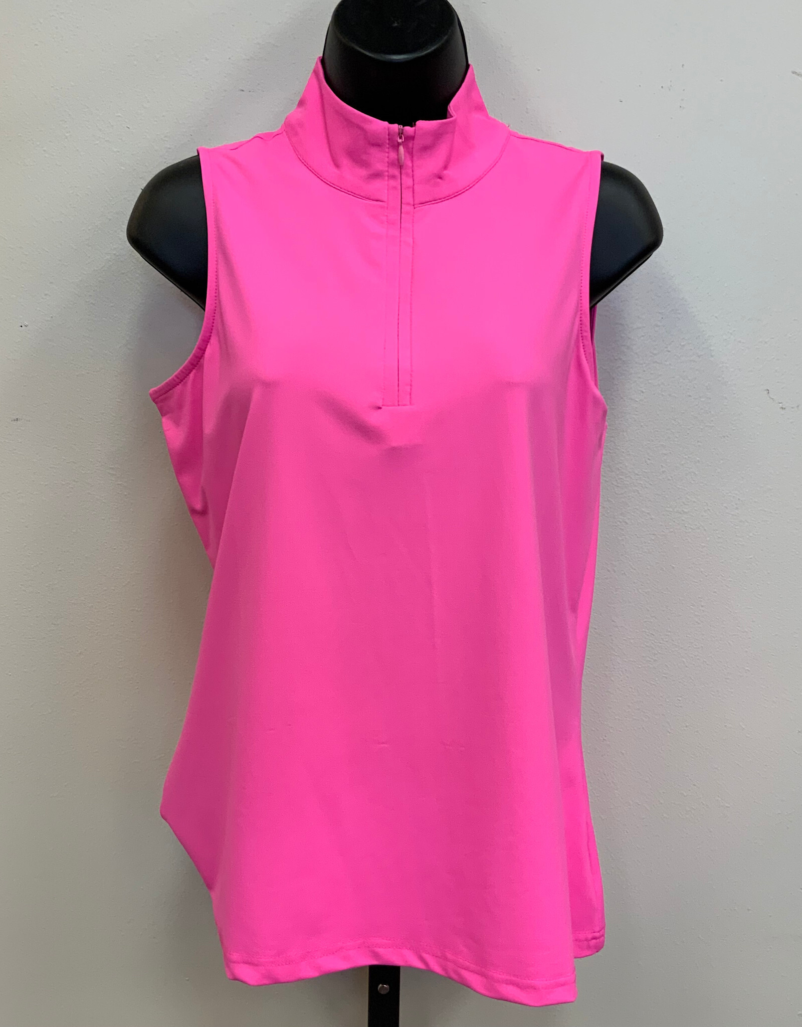 Lulu B Lulu B Sleeveless Zip Top LR