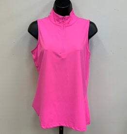 Lulu B Lulu B Sleeveless Zip Top LR