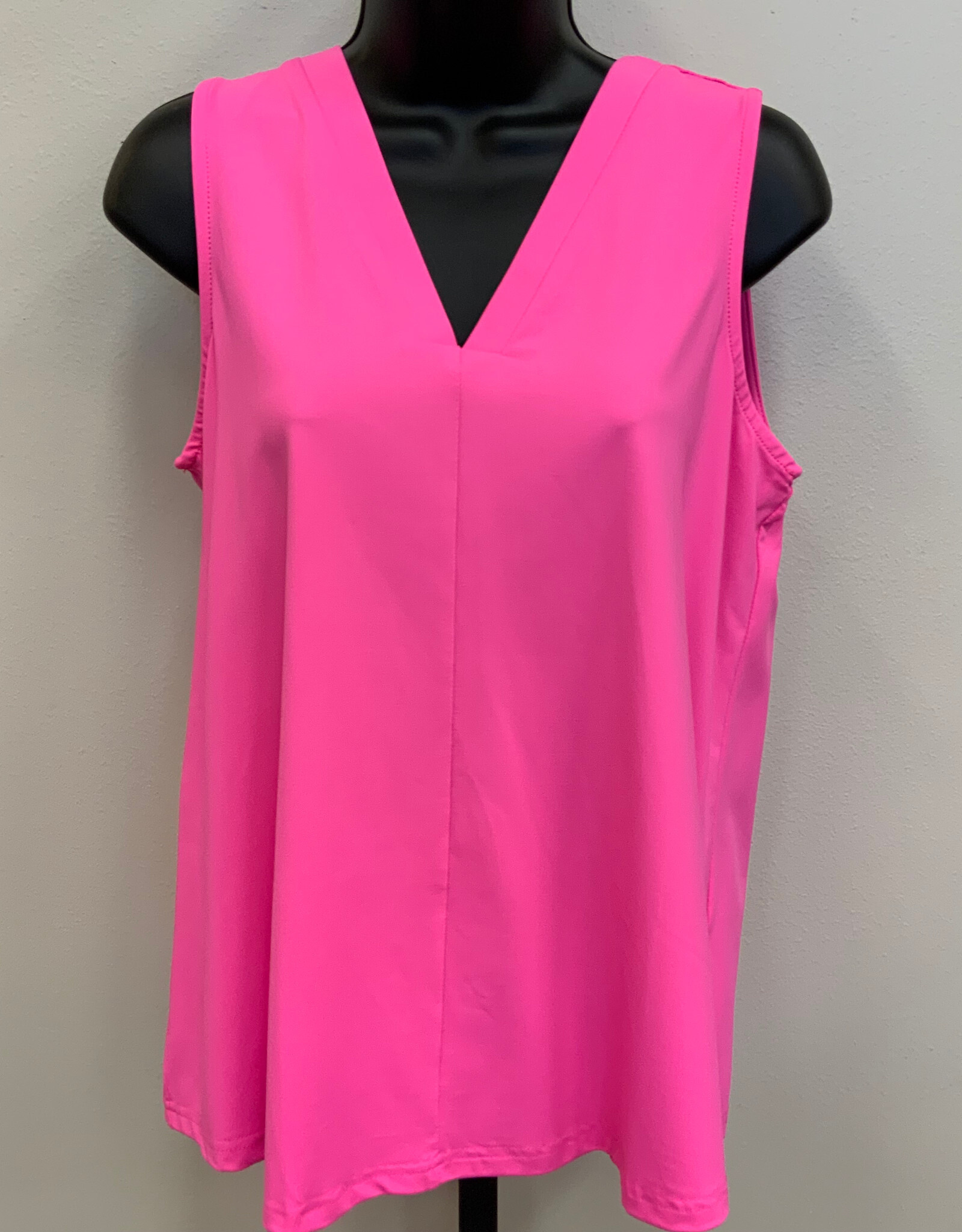 Lulu B LULU B Sleeveless V Neck Top LC
