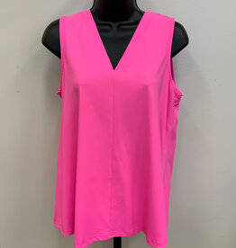 Lulu B LULU B Sleeveless V Neck Top LC