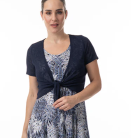 Bali Bali  Navy Short Sleeve Shrug AC