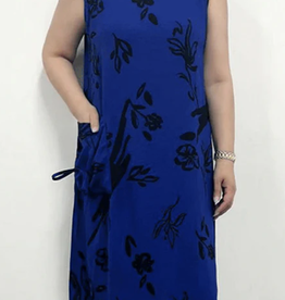 Lady Liberty Lady Liberty Royal Floral Pocket Dress LL