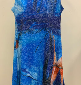 Creations Creations  Round Neck Print - THEA Sleeveless Dress LE