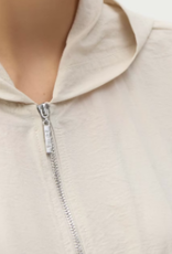 Joseph Ribkoff Joseph Ribkoff Moonstone Hooded Cropped Casual Top BEC