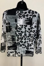 Creations Lady Liberty Print #G11 3/4 Sleeve Mesh Bolero BA
