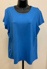 Pure Essence Pure Essence Mykonos Short Sleeve Crew Neck Top LL