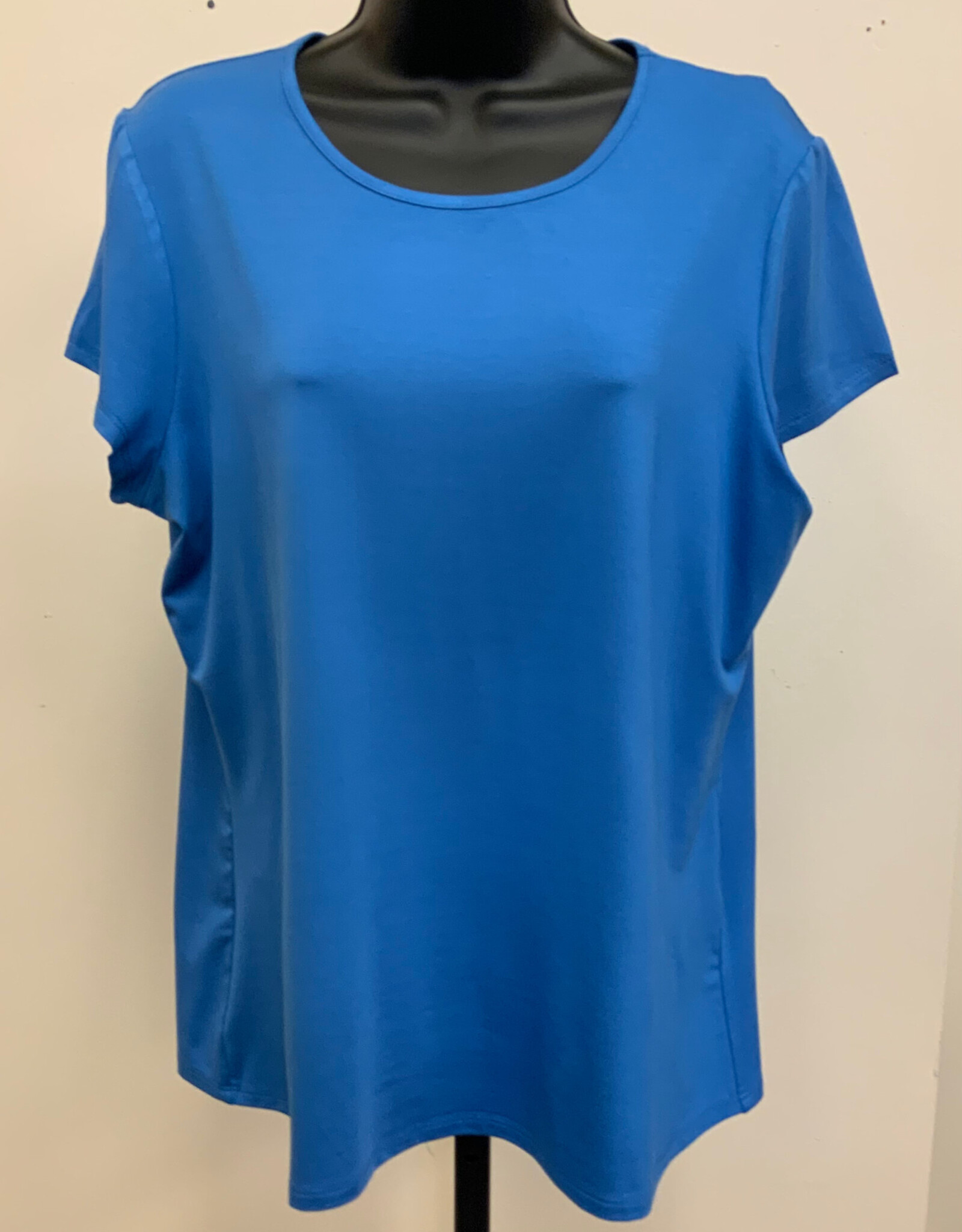 Pure Essence Pure Essence Mykonos Short Sleeve Crew Neck Top LL