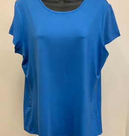 Pure Essence Pure Essence Mykonos Short Sleeve Crew Neck Top LL