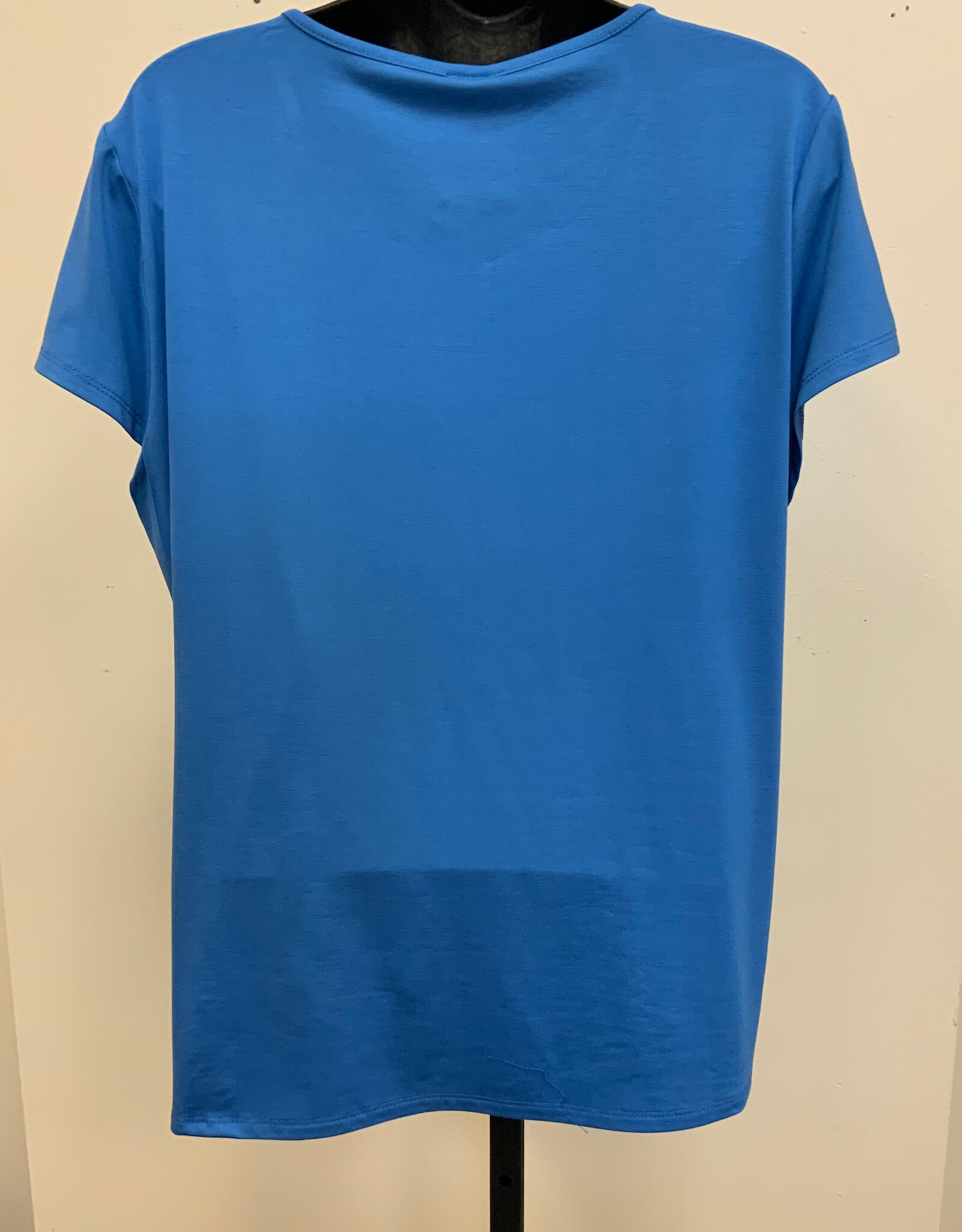 Pure Essence Pure Essence Mykonos Short Sleeve Crew Neck Top LL