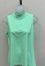 Lulu B Lulu B LMCL Sleeveless Zip Top LR