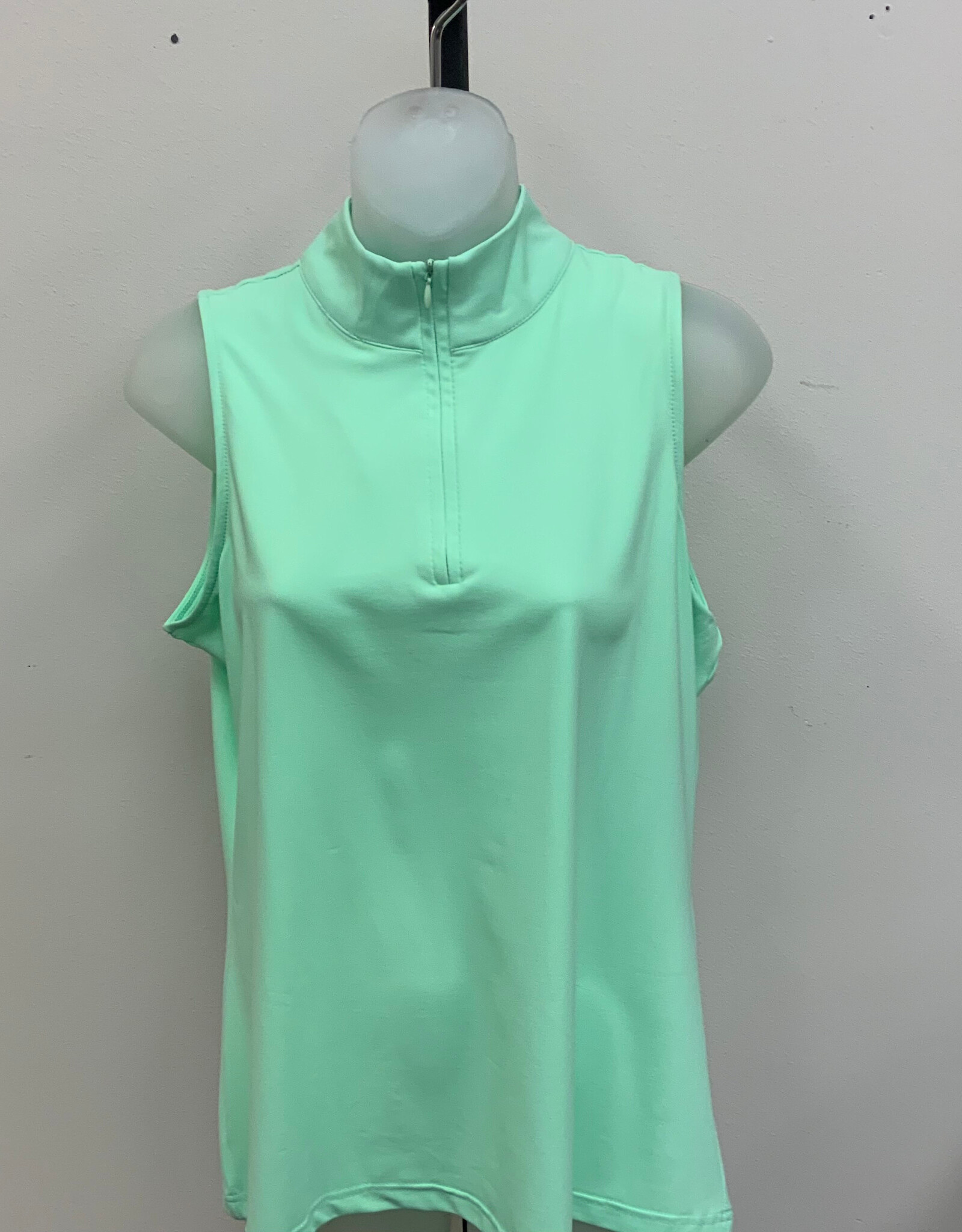Lulu B Lulu B LMCL Sleeveless Zip Top LR