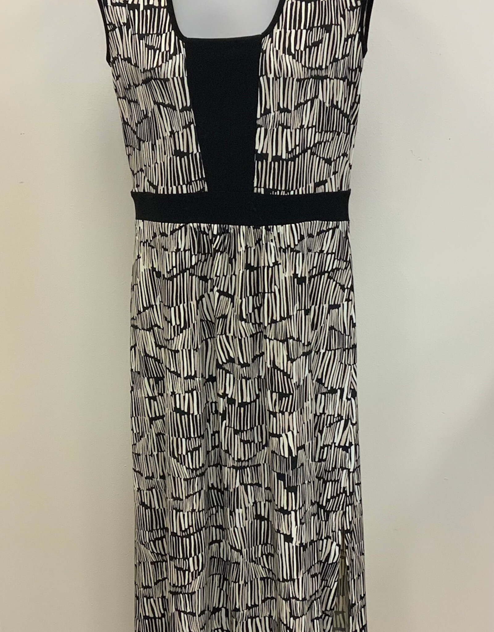 Bali Bali Taupe Sleeveless Square Neck Dress CB
