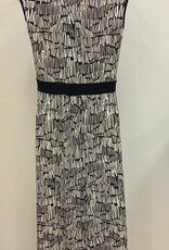 Bali Bali Taupe Sleeveless Square Neck Dress CB